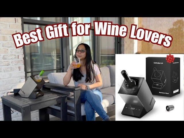 Perfect Gift for Wine Enthusiasts: Cobalance Wine Chiller 2024