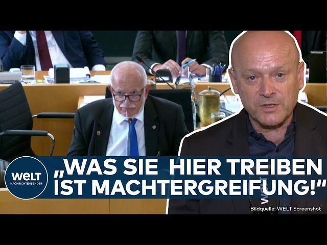 THÜRINGEN: Eklat und Stillstand im Landtag! Nun ruft die CDU-Fraktion das Verfassungsgericht an!