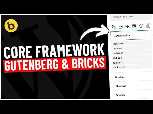 Core Framework + Gutenberg + Bricks = Design Consistency!
