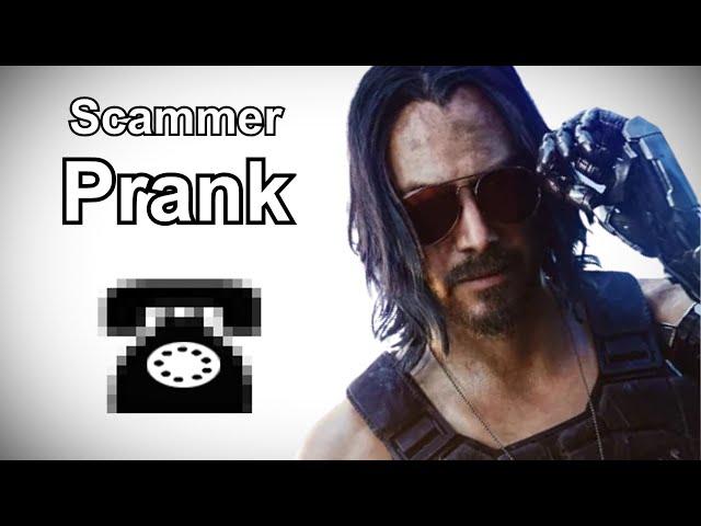 Johnny Silverhand Calls Tech Support Scammers - Cyberpunk 2077 Prank Call