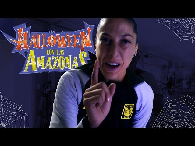  Halloween con las Amazonas |  Sustos en la oficina de Tigres Femenil