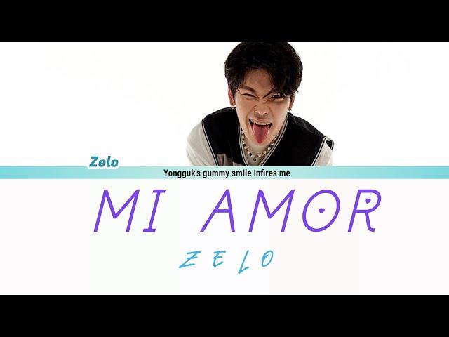 ZELO (젤로) - MI AMOR (미아모르) COLOR CODED LYRICS (HAN|ROM|ENG)