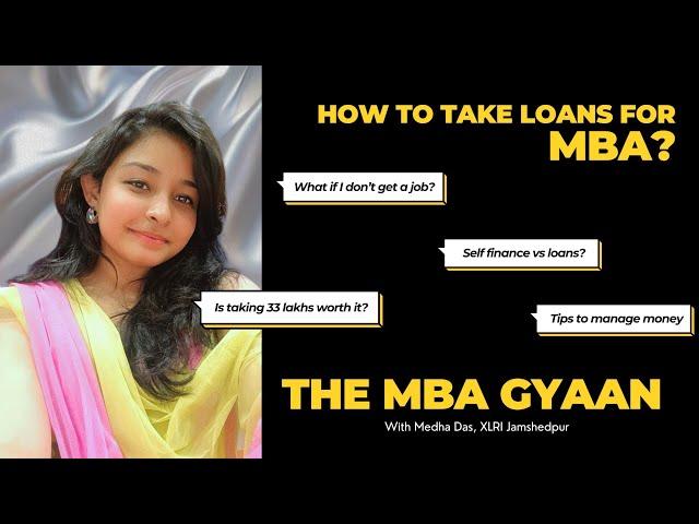 Watch this video before taking a Loan for MBA : is it worth it ? general finance tips for bschool