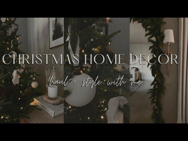 2024 CHRISTMAS HOME DECOR HAUL + styling ideas