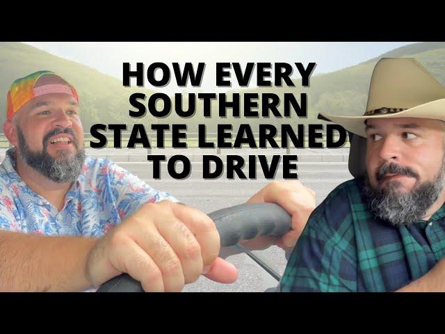 How every Southern state learned to drive