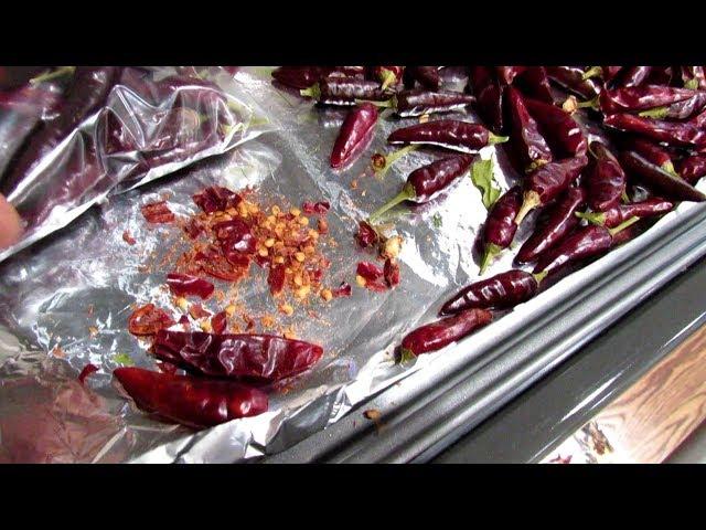 How to Easily  Oven Dry Peppers for Hot Pepper Flakes -  Slow & Low: Grow It, Cook It, Enjoy It! E-2