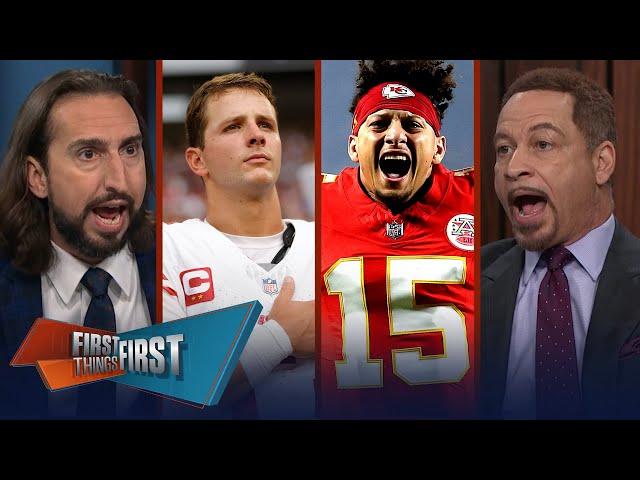 49ers vs. Chiefs preview, Eagles need win, Jets season over with a loss? | NFL | FIRST THINGS FIRST