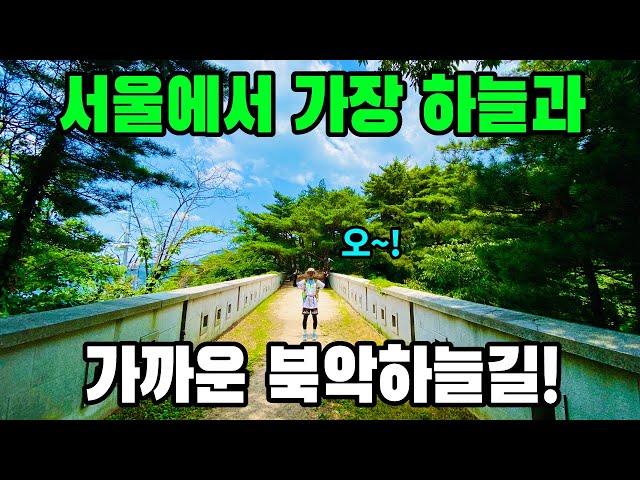 서울에서 이색적인 길을 찾고 계신가요?! - 북악하늘길(북악스카이웨이길) 트레킹 코스