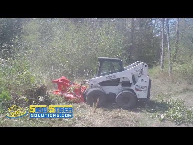 The Eterra Typhoon | Skid Steer Solutions Complete Brush Clearing Job