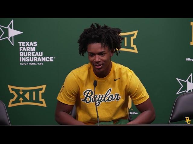 Baylor Basketball (M): Media Availability (Drew, Wright, Roach) | January 6, 2024