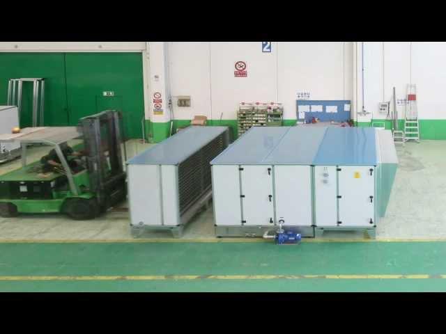 Daikin Applied Systems | How an air handler is built (time lapse)