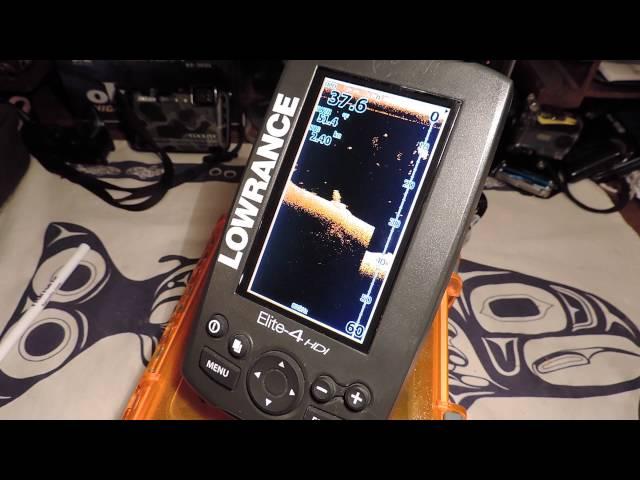 Lowrance Elite 4 HDI - DownScan Imagery