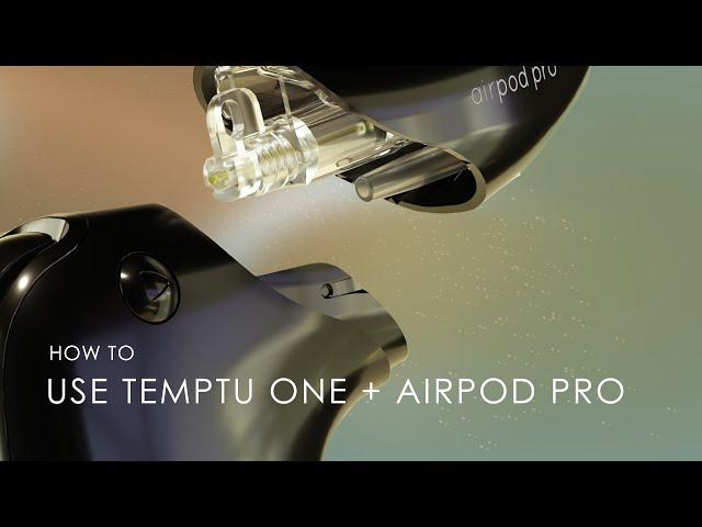 How To Use TEMPTU One + Airpod Pro | TEMPTU