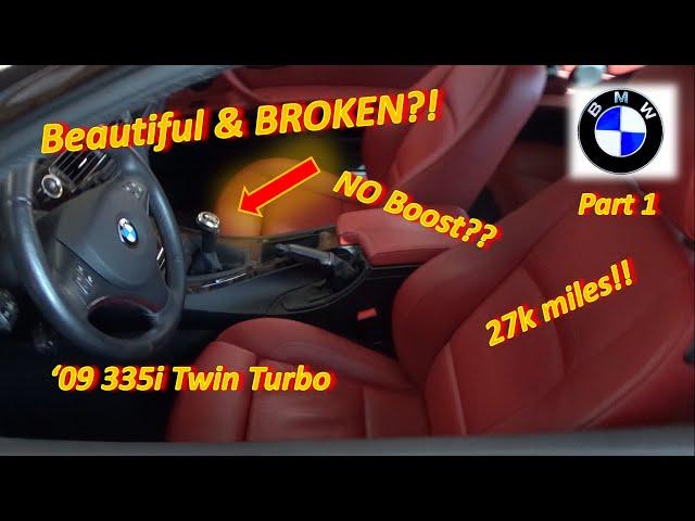 (Pt 1) Beautiful & BROKEN BMW?! (No BOOST: 335i Twin Turbo)