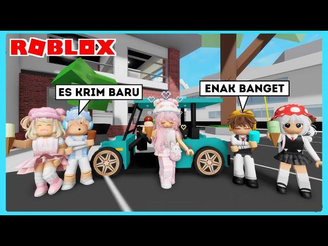 Aku Dan Adiku Terpaksa Harus Pergi Ke Toko Es krim Baru Di Roblox Brookhaven ft @Shasyaalala