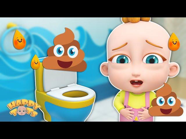 Poo Poo Song | Healthy Habits | Nursery Rhymes - Happy Tots