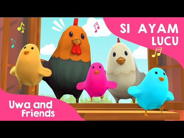 Si Ayam Lucu Versi 2023 - Lagu Anak Ayam Lucu - Lagu Anak Indonesia