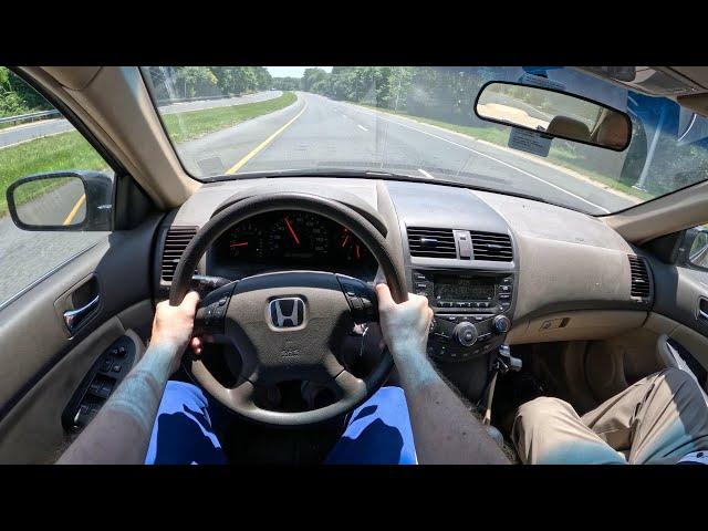 2004 Honda Accord LX V6 - POV Test Drive | 0-60