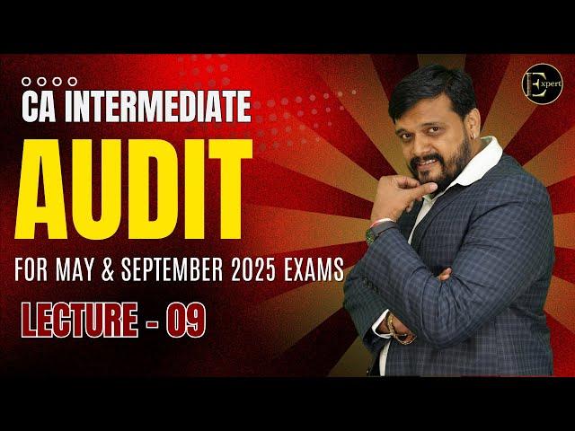 DAY- 9 | CA INTER | AUDIT| For MAY 25/ SEP 25 | BY CA CS AMIT TATED