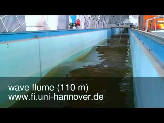 Wave Flume (110m) - Franzius-Institute Hannover