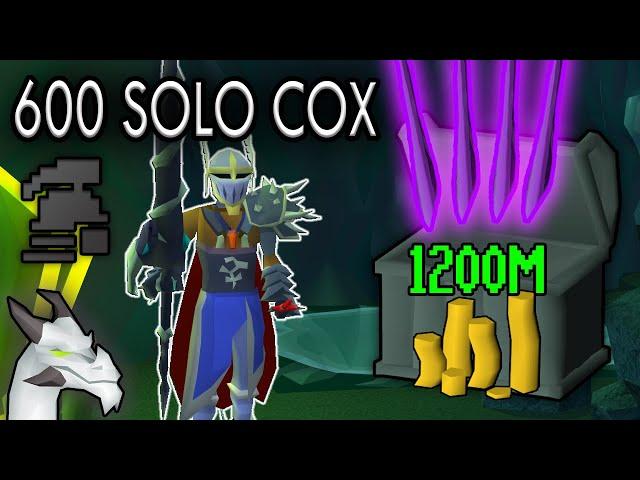 I made over ONE BILLION GP from doing 600 solo CoX raids (#16)