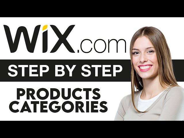 Wix - How To Add Products Categories 2024