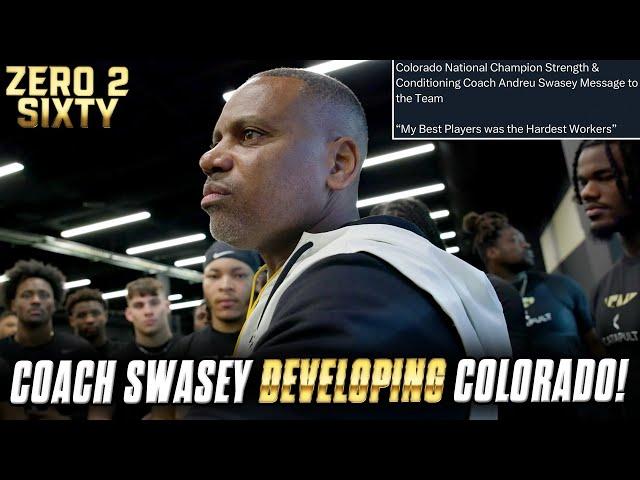 Coach Swasey Is DEVELOPING Colorado! | Zero 2 Sixty BUFFS