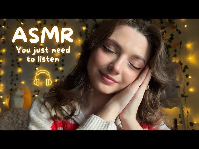 ASMR you don’t even need to watch  (Just listen)