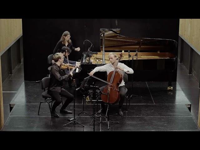 Trio Zeitgeist - Mendelssohn Piano Trio in C minor, Op.66 - Allegro energico e con fuoco