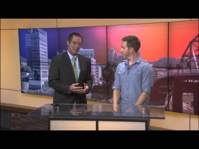 Chris Owen, Rocket Boy and October Sky actor visits Eyewitness News