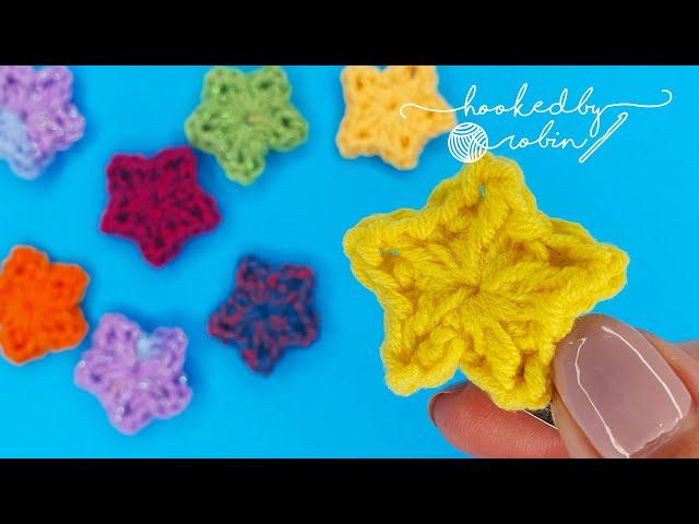 Crochet a Tiny Star in just 3 MINUTES! ⭐