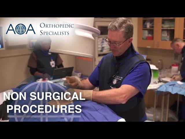 AOA Orthopedic Specialists - Dr. Joseph Kay - Non Surgical Procedures