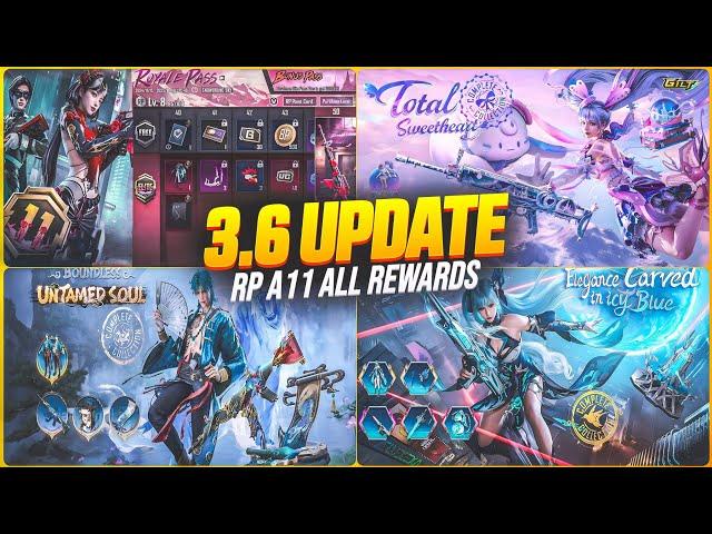 A11 Royal Pass 1 To 100 Confirm Rp Rewads | Next Ultimate Spin | A11 Bonus Pass | 3.6 Update Leaks