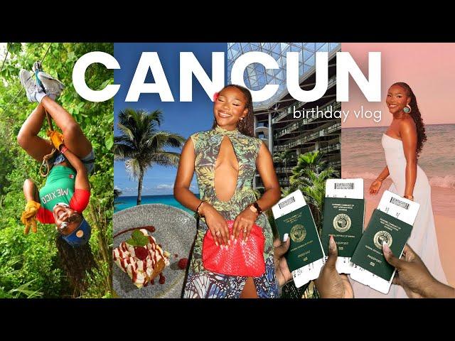 CANCUN BIRTHDAY VLOG!! | 21st Birthday Trip | Excursions, Nightlife, All-Inclusive | Stephanie Moka