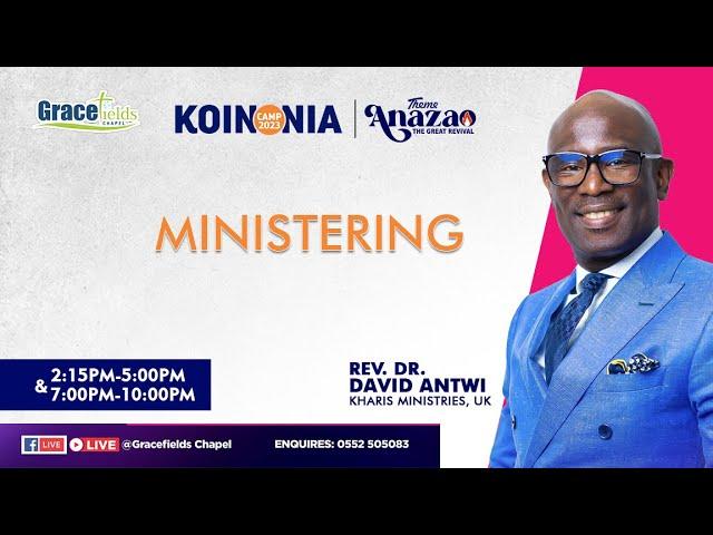 KOINONIA CAMP 2023 / rning SESSION WITH DR DAVID ANTWI / 23.09.23