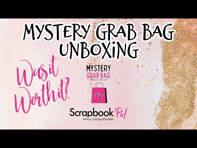 ScrapbookPal's Mystery Grab Bag July 2022-Unboxing & Review