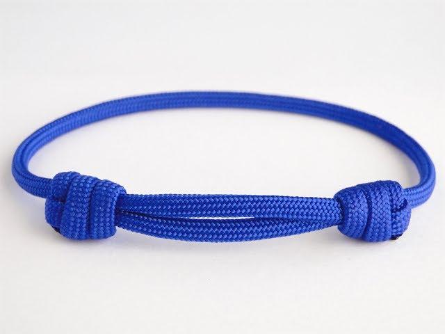 How to Make a "Chinese" Sliding Knot Paracord Friendship Bracelet