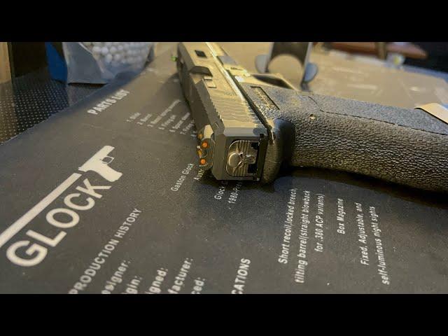 WE Airsoft Glock 17 Force Series Black quick review and testing