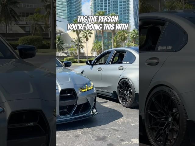 Who are you doing this with? #g80m3 #bmwm3 #cars #bmwm3competition #dreamcar #sportscar #carlovers
