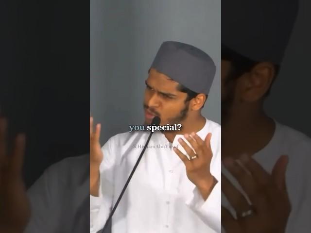 What makes you special #islam #reminder #quran #hishamabuyusuf #muslim #hadith #ummah #sunnah