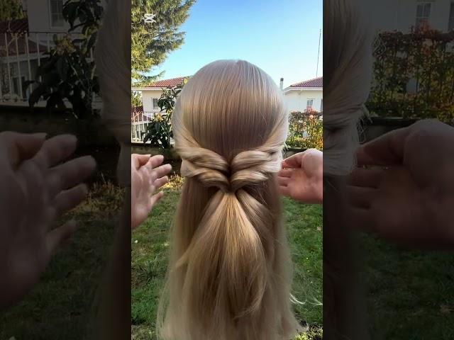 Classy hairstyle at home #bridehair #datenighthair #hairtutorial #romantic #hairstyle