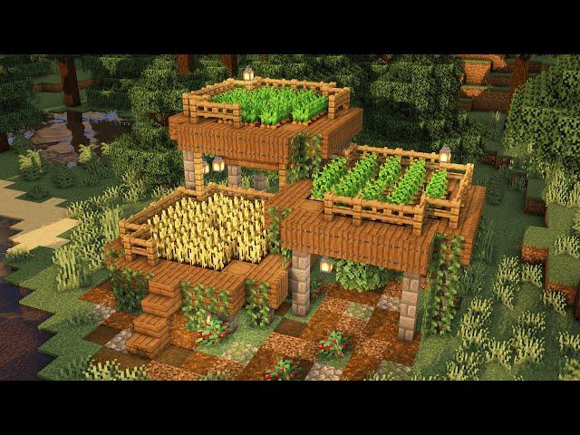 Minecraft | Easy Farm Build Tutorial