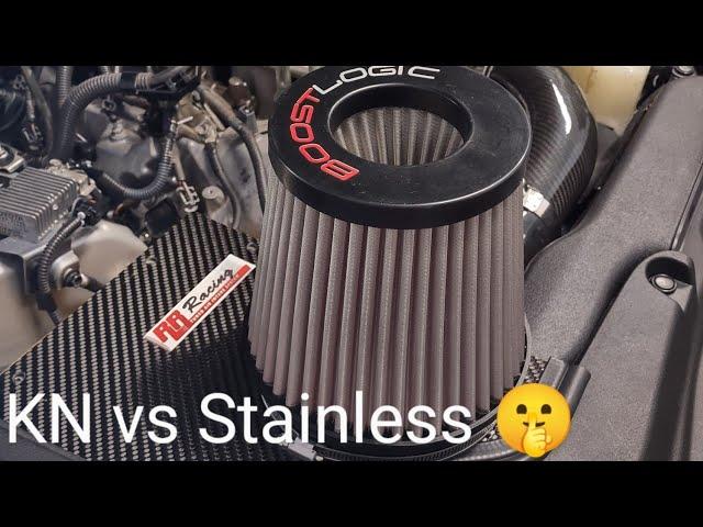 Lexus isf rr racing filter upgrade