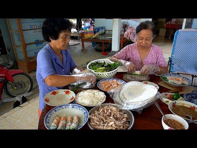 Gỏi Cuốn Tôm Thịt, Mắm Nêm | Nét Quê #22