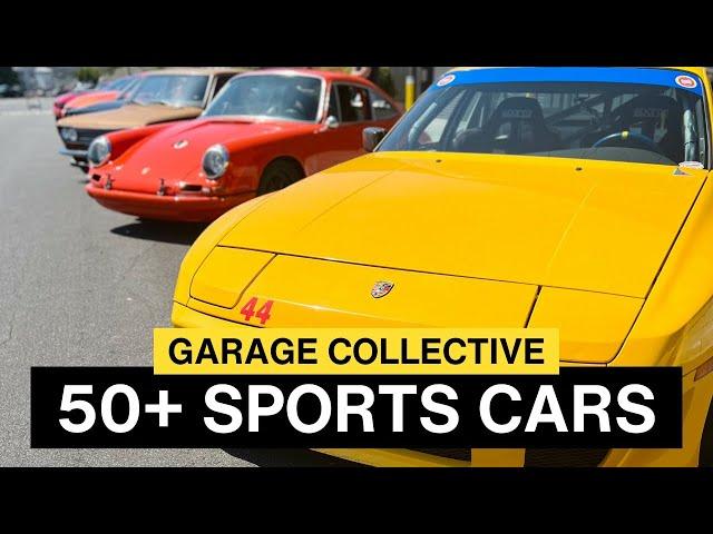 50+ Sports Cars at Garage Collective's Anniversary Party