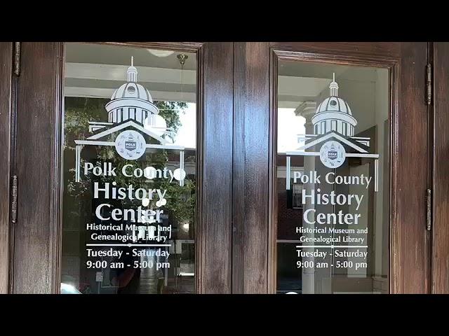 Road Trip Bingo: Polk County History Center