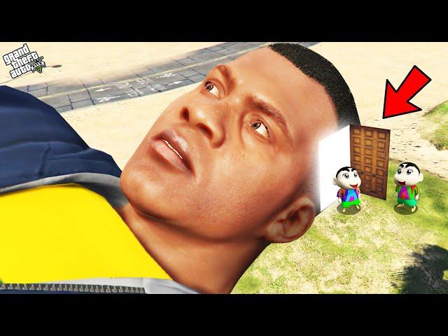 GTA 5 : Shinchan Enter Inside Franklin's Head In GTA 5 ! (GTA 5 mods)