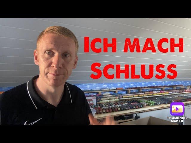 Ich mach Schluss mit meiner Modelleisenbahn #hobby #fun #h0 #modelleisenbahn #märklin #modeltrains