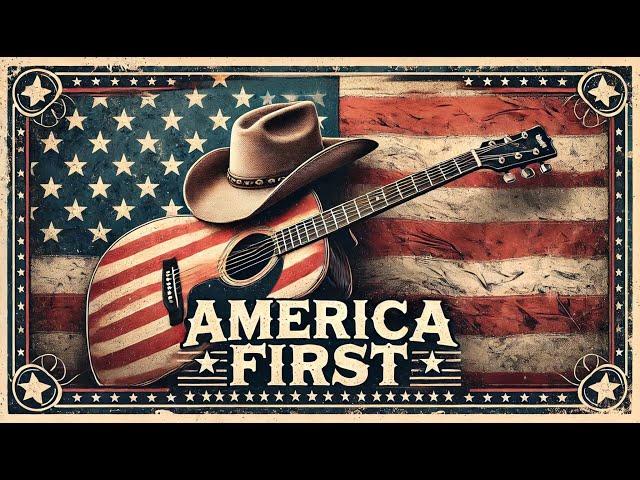 America First - Country Anthem [Lyric Video] - Eagle Wing