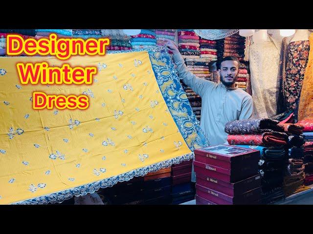 Scallop Works Dresses| Winter Chikankari Dress| Designer Dress Pakistani| Marina Dress Shopping